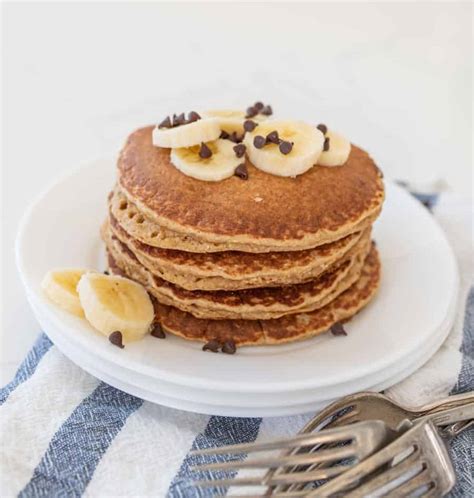 Healthy Banana Pancake Recipe — Bless This Mess