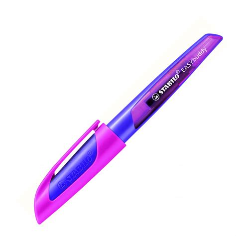 Stylo plume artisanal, livré avec étui en cuir des mécanismes de grande qualité pour un stylo durable. Stylo plume - Bleu - EASYbuddy - Plume moyenne - STABILO ...