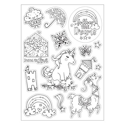 Sizzix Coloring Stickers - Follow Your Dreams | Journal cards