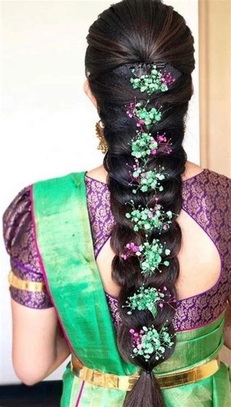 20 divine hairstyles to complement your saree artofit