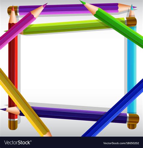 Colorful Line Borders And Frames