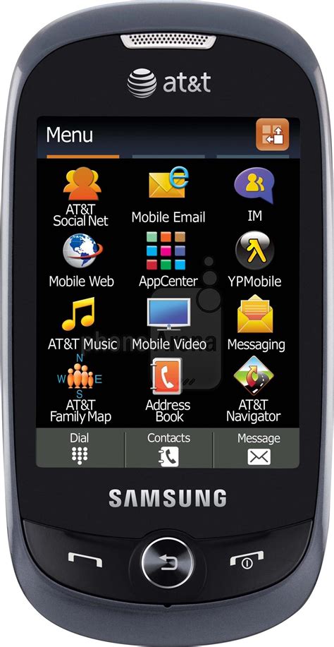 Samsung Flight Ii Bluetooth Music 3g Gps Phone Att Fair Condition