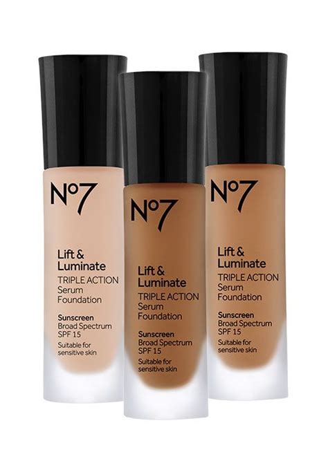 No7 Lift And Luminate Foundation Color Chart