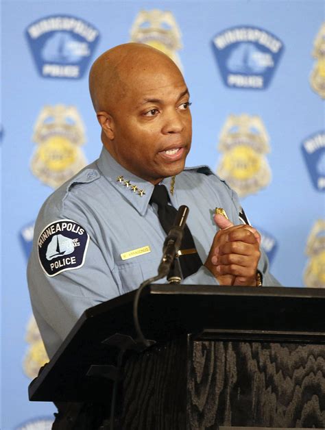 Minneapolis Police Chief Takes On Union Promises Change Ap News