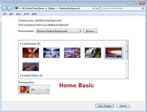 Windows 7 Home Basic Ve Starter İçin Kişiselleştirme Paneli