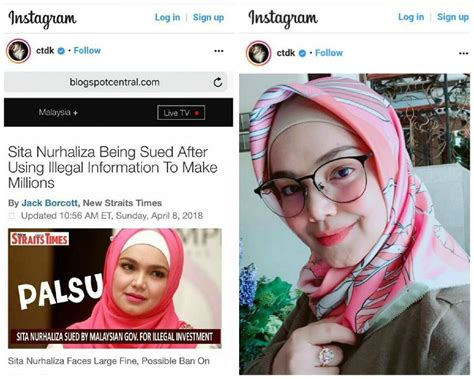 Showbiz Siti Nurhaliza Angered By Fake News That She Is Being Sued By