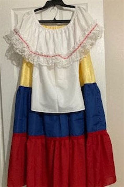 Traditional Colombian Dress Etsy