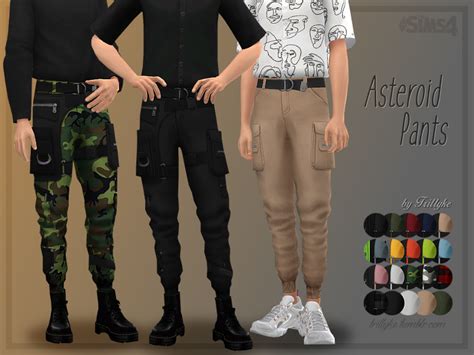 Asteroid Pants Sims 4 Men Clothing Sims 4 Male Clothes Sims 4 Clothing