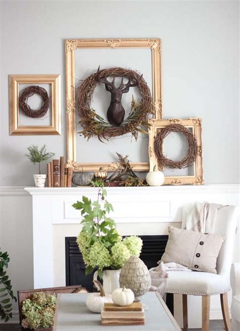 30 Amazing Fall Decorating Ideas For Your Fireplace