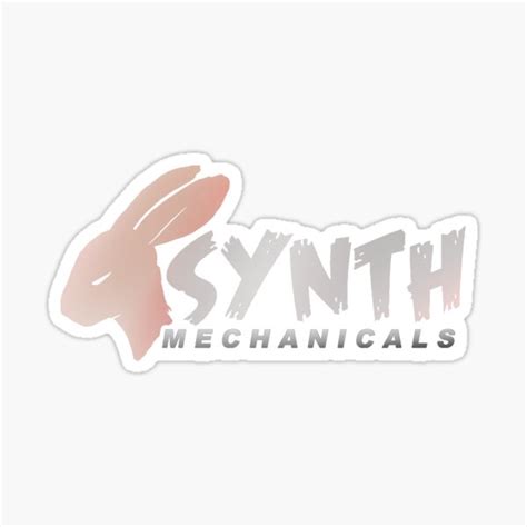 Retro Synth Mechanicals 08 Sticker By Seeplural Redbubble