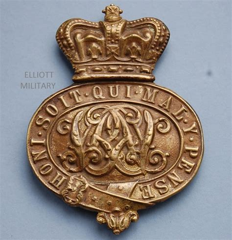 Grenadier Guards Valise Badge Victorian Elliott Military