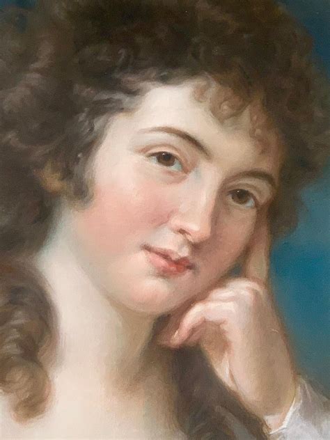 John Russell 18th Century English Pastel Portrait Of A