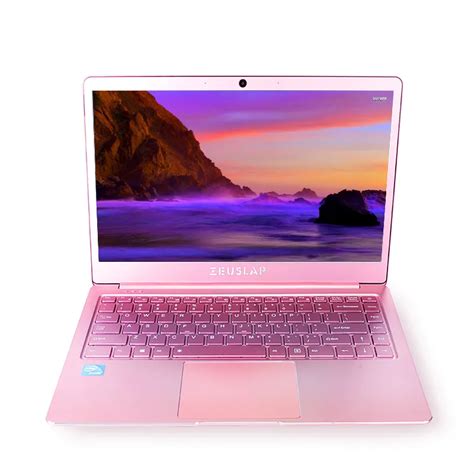14inch Pink Color Ultrathin Metal Laptop 6gb Ram 512gb Ssd Intel Quad