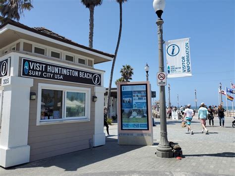 Visit Huntington Beach Visitor Information Kiosk