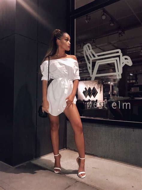 Koleen Diaz Summer Outfits Fashion White Dress