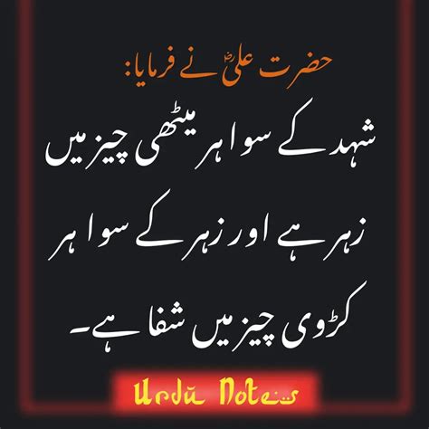 Urdu Notes Hazrat Ali Ki Pyari Baatein In Urdu