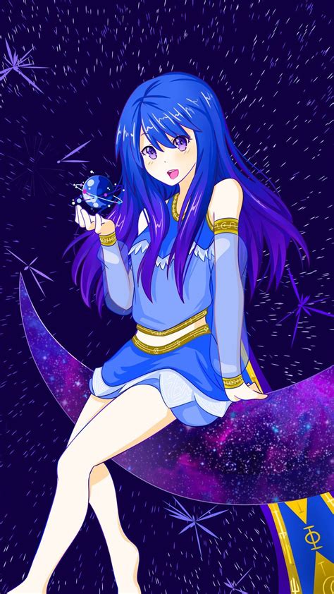 Anime Girl In Space