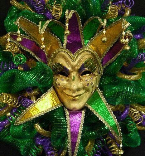 Mardi Gras Crafts Mardi Gras Wreath Mardi Gras Decorations Jester Mask Jester Costume