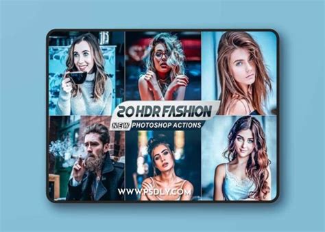 Fashion Hdr Photoshop Actions K8n82x7
