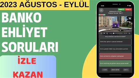 2023 TAMAMI ÇÖZÜMLÜ EHLİYET SORULARI EHLİYET SINAV SORULARI 2023