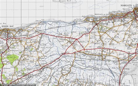 Old Maps Of St Nicholas At Wade Kent Francis Frith