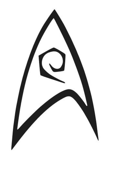 Star Trek Engineering Logo Vinyl Decal Sticker Car Window Etsy