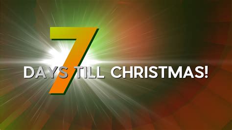 7 Days Till Christmas By Ljest2004 On Deviantart