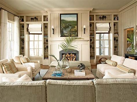 eclectic living room decorating ideas neutral beige colors