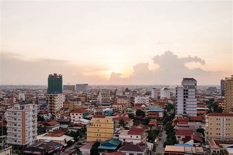 Skyline City View Of Phnom Penh Cambodia By Stocksy Contributor