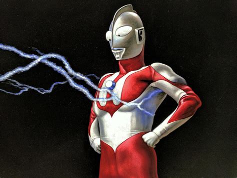 Ultraman Japanese Tv Science Patrol Painting By Jorge Terrones Pixels