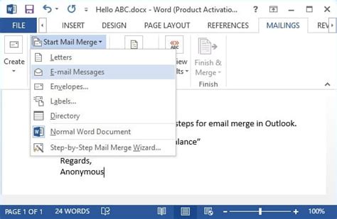 How To Mail Merge In Outlook Step By Step Guide Onlinetechtips