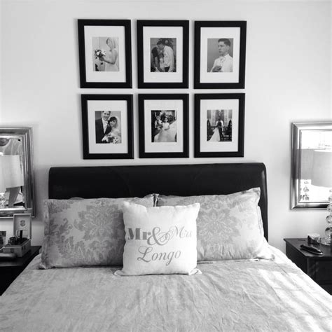 Wedding Pictures Above Bed Above Bed Decor Wall Decor