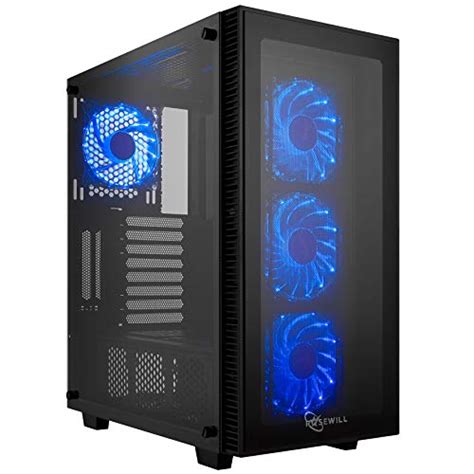 See more ideas about computer case, custom pc, custom computer. Rosewill ATX Mid Tower Gaming PC Computer Case with Blue ...