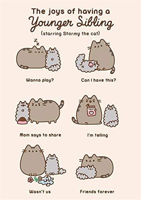 Pusheen The Cat Blank Birthday All Occasion Card Choice Etsy