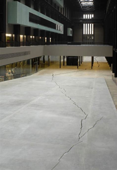 Doris Salcedo Colombia B 1958 Shibboleth 2007 Concrete And Metal