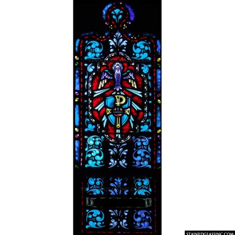 Religious Symbols Religious Stained Glass Window