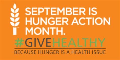 september is hunger action month time for a boost givehealthy