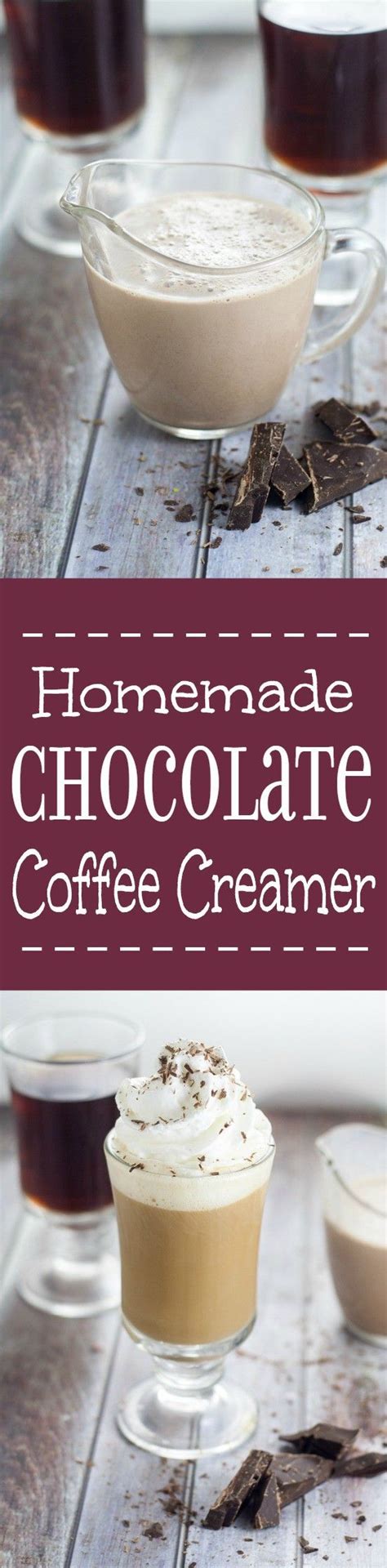 Homemade Chocolate Coffee Creamer Is A Delicious Way To Start The Day