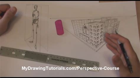 Perspective Art Lesson How To Draw People In Perspective Stick