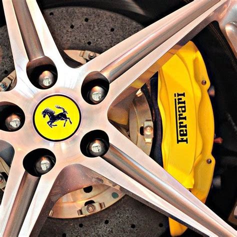 8 X Ferrari Brake Caliper Decals Stickers Etsy Canada Brake