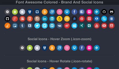 Awesome Icons