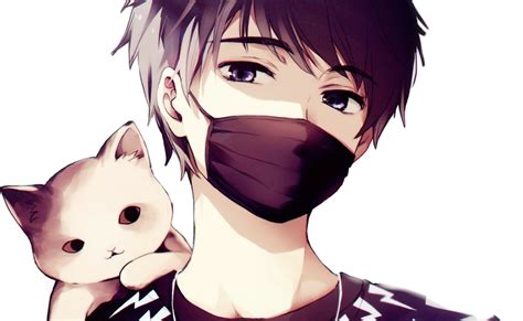 Handsome Anime Boy Mask Anime Wallpaper Hd