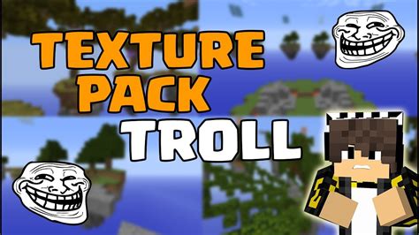 El Texture Pack Mas Troll De Minecraft Youtube