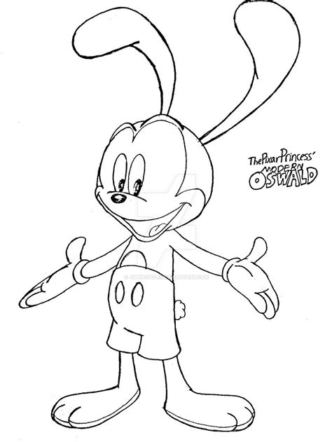 Oswald The Lucky Rabbit Coloring Pages Coloring Pages