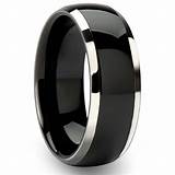 Pictures of Mens Wedding Bands Silver