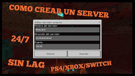 Como Crear Un Servidor De Minecraft Bedrock Sin Lag Y 247 Youtube