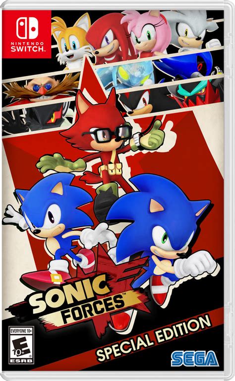 Nibrocs Sonic Forces Boxart Switch Version By Nibroc Rock On Deviantart