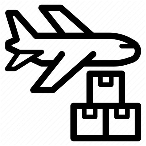 Air Airplane Freight Shipping Icon Download On Iconfinder