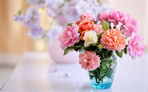 Good morning wishes with floral backgrounds. Wallpapers Of Beautiful Flowers Group - Good Morning ...
