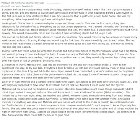 Guy Posts Chilling Murder Confession On Reddit